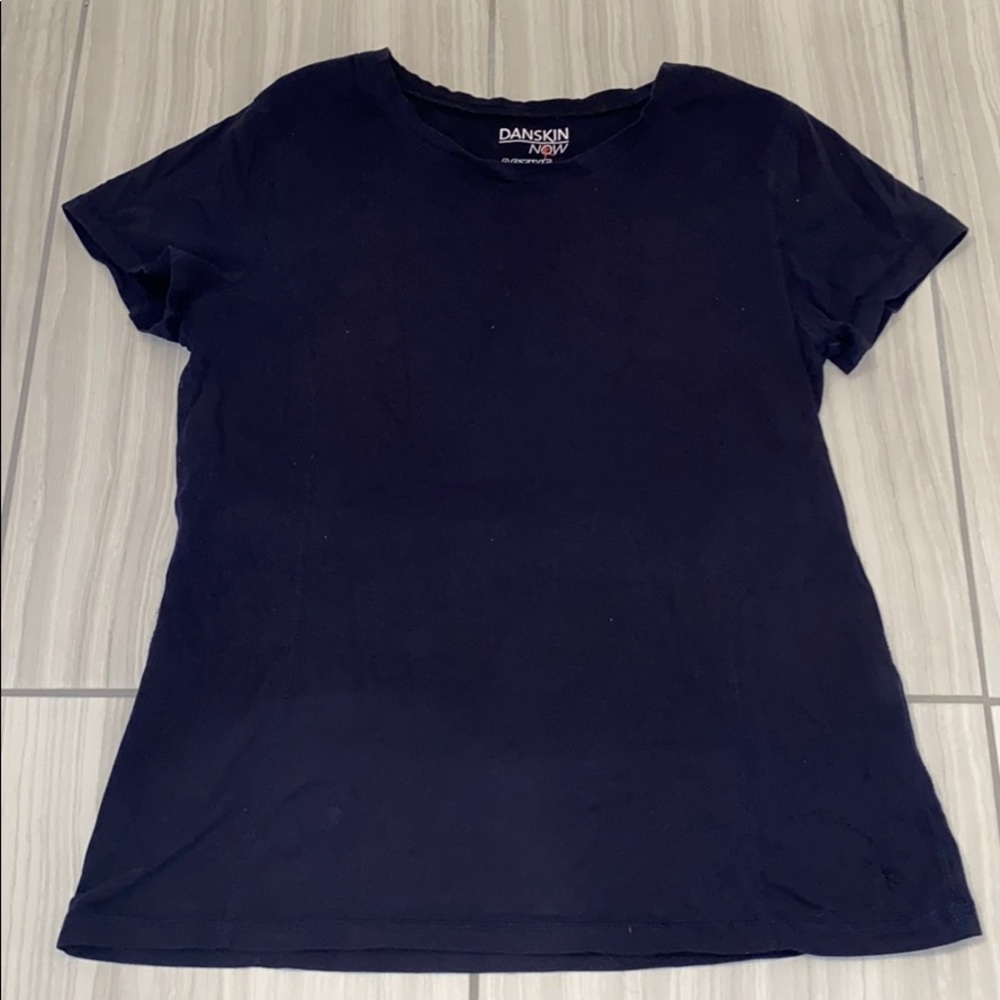 Danskin navy blue athletic shirt